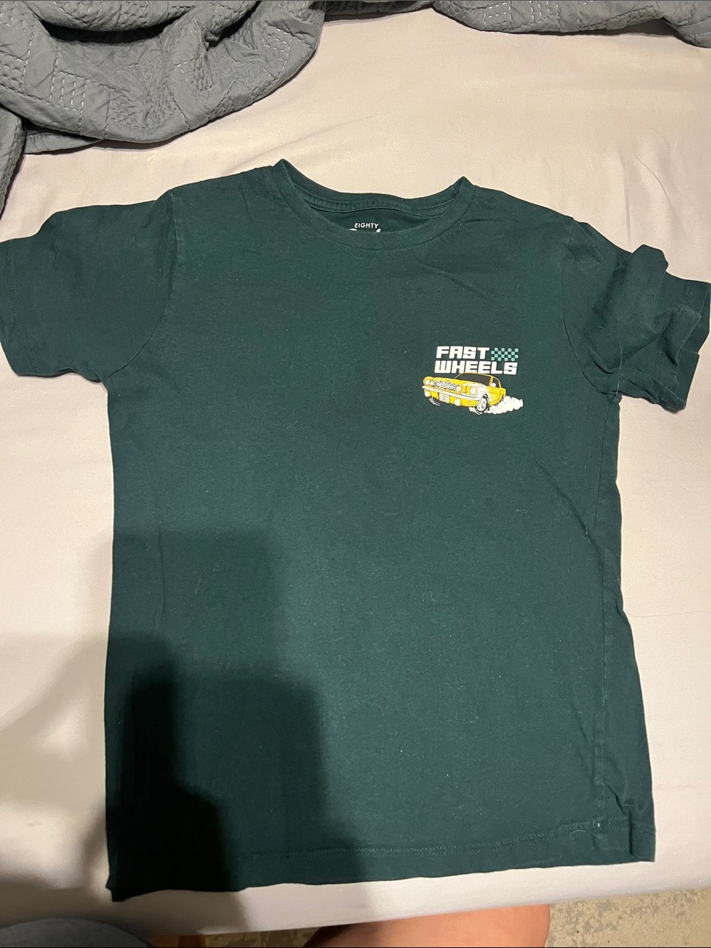 Kids Green Short Sleeve Tee
